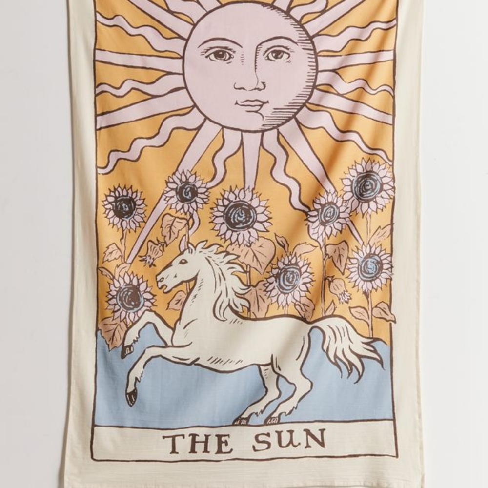 Urban Outfitters Celestial Tarot Tapestry Brand New